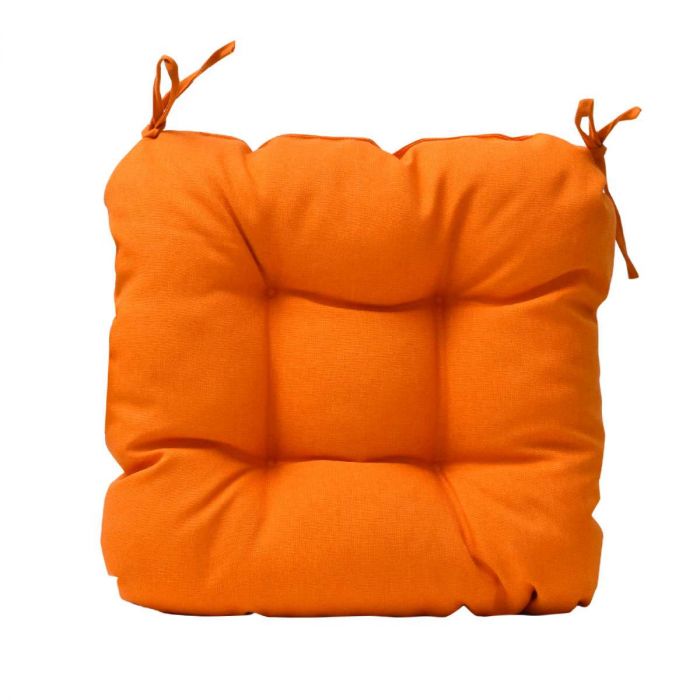 Възглавница за стол PNG “Тринити”, оранжев цвят 