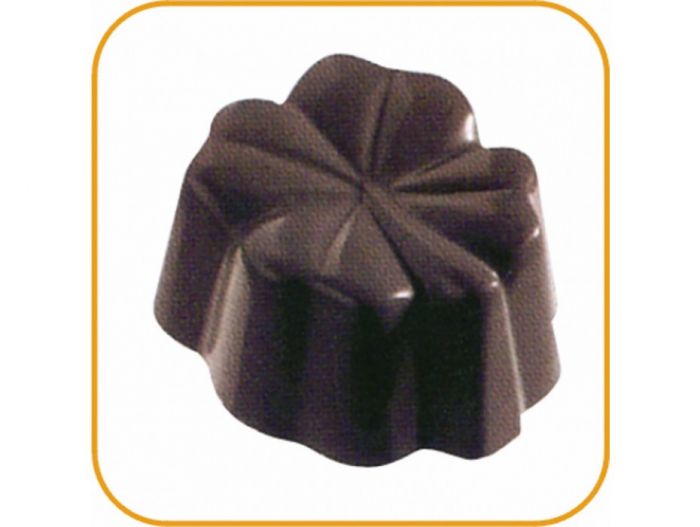 Форма за 24 броя шоколадови бонбони WAS, детелина