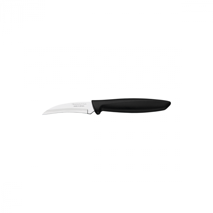 Нож за белене Tramontina Plenus 3",  черна дръжка
