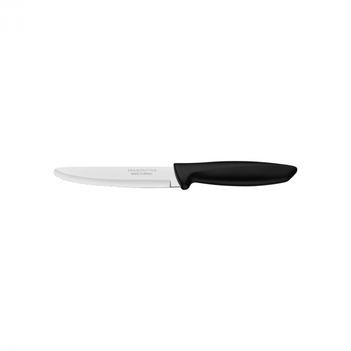 Нож за стек Tramontina Plenus Jumbo 5",  черна дръжка