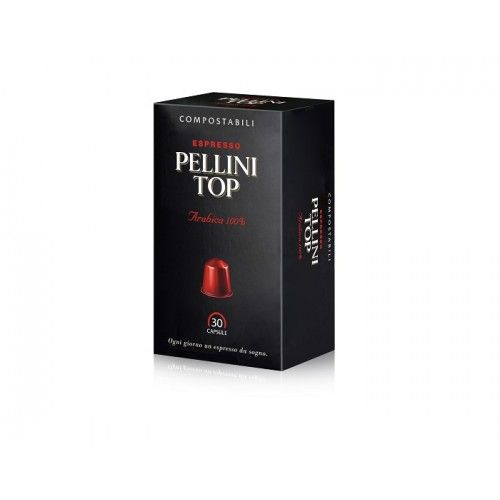 Nespresso съвместими капсули Pellini Top Arabica 100%, 30 х 5 гр