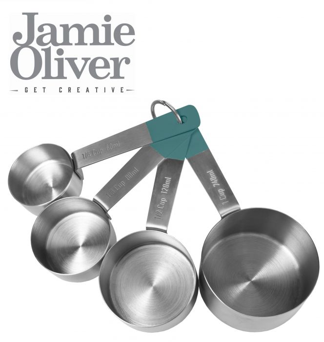 Комплект от 4 броя мерителни чашки Jamie Oliver
