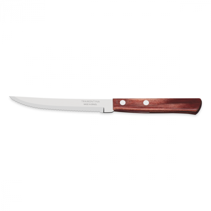 Нож за стек Tramontina Polywood 5", 3 броя блистер