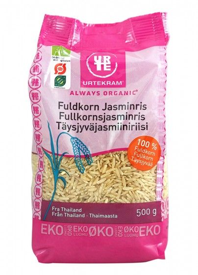 Ароматен жасминов ориз от Тайланд Urtekram 500 г