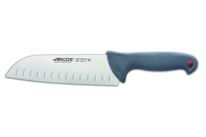 Нож Santoku Arcos Colour-Prof 245400, 180 мм