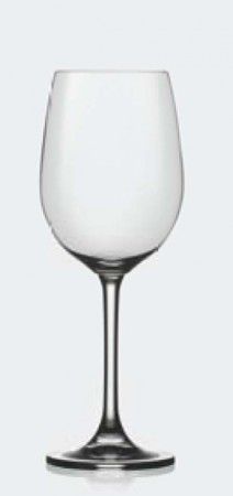 Комплект 6 бр. чаши от кристалин за бяло вино Bohemia Crystalex Flamenco 305 мл