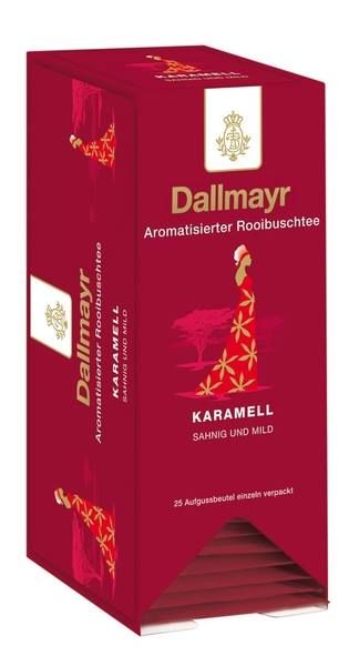 Билков чай Dallmayr ройбос с аромат на карамел 25 пакетчета