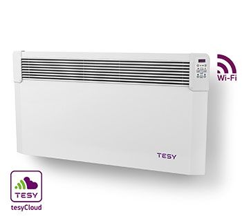 Панелен конвектор с електронен терморегулатор Tesy ConvEco Cloud CN 04 200 EIS CLOUD W,  Wi-Fi