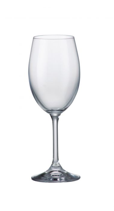 Комплект от 6 бр. чаши от кристалин за вино Bohemia Crystalite Silvia 250 мл