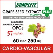 Екстракт от Гроздово семе Плюс+ Complete Pharma 250 мг