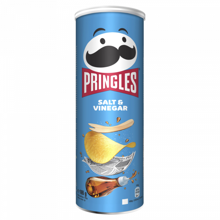Чипс Pringles сол и оцет 165 г