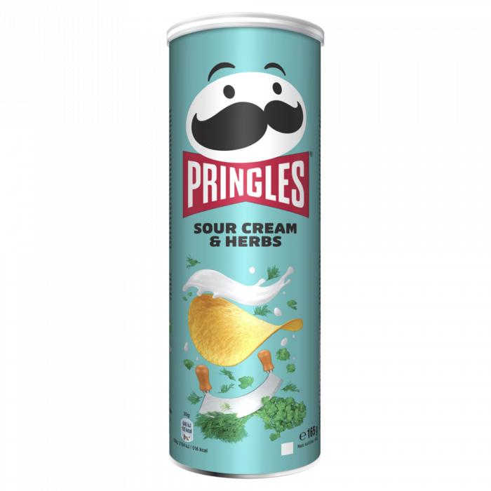 Чипс Pringles сметана и билки 165 г