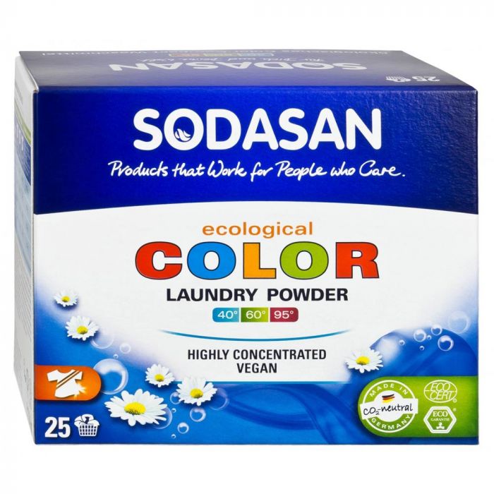 Био прах за цветно пране SodaSan Color 1,2 кг