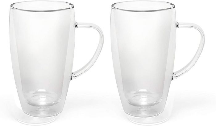 Комплект от 2 броя двустенни стъклени чаши Bredemeijer 100 мл