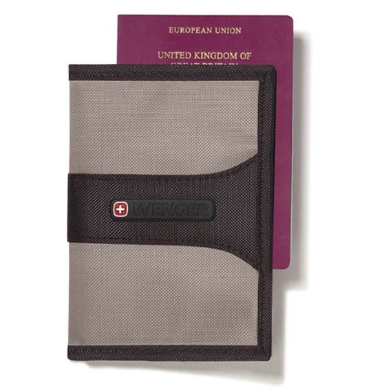 Калъф за паспорт с RFID защита Wenger WE6078GY