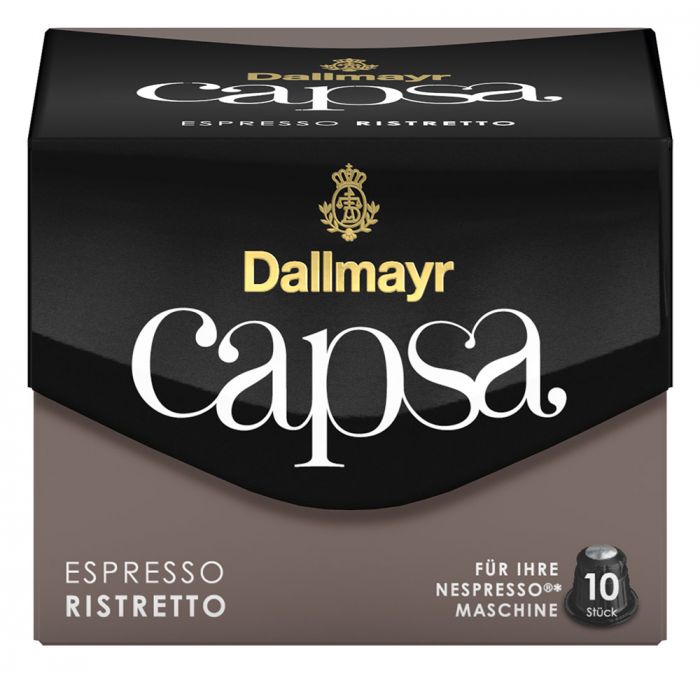 Кафе капсули Dallmayr Capsa Espresso Ristretto 10 броя
