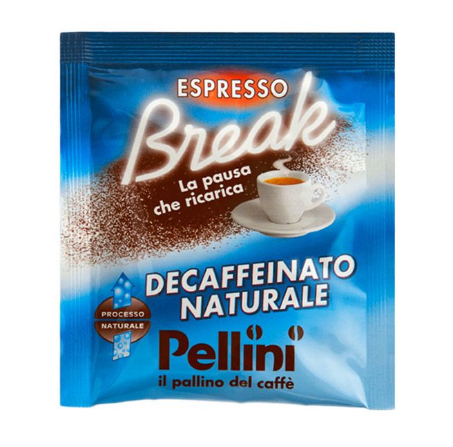 Кафе дози Pellini Espresso Break Decaffeinated 7 г - 50 броя