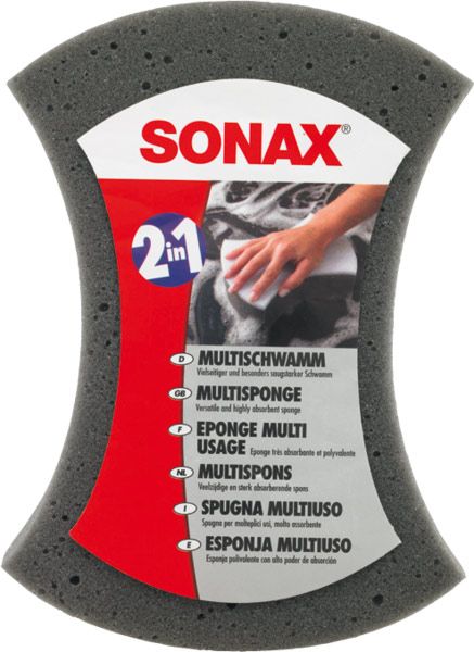 Двустранна многофункционална гъба за миене Sonax 2 в 1