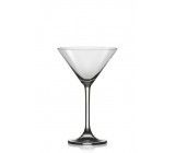 Kомплект 6 бр. чаши от кристалин за мартини Bohemia Crystalex Flamenco 270 мл