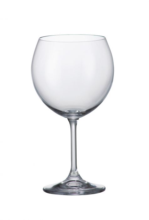 Комплект от 6 бр. чаши от кристалин за вино Bohemia Crystalite Klara 460 мл