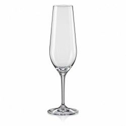 Комплект 2 бр. чаши от кристалин за шампанско Bohemia Crystalex Amoroso 200 мл