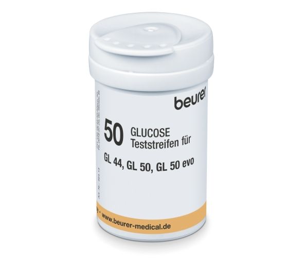 Тест-ленти за апарат за измерване на кръвна захар BEURER GL 44 / GL 50 (EVO), 2X25