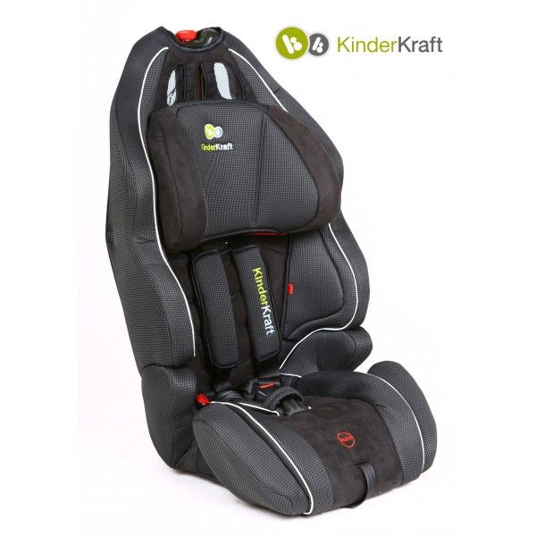 Столче за кола KinderKraft Smart черно