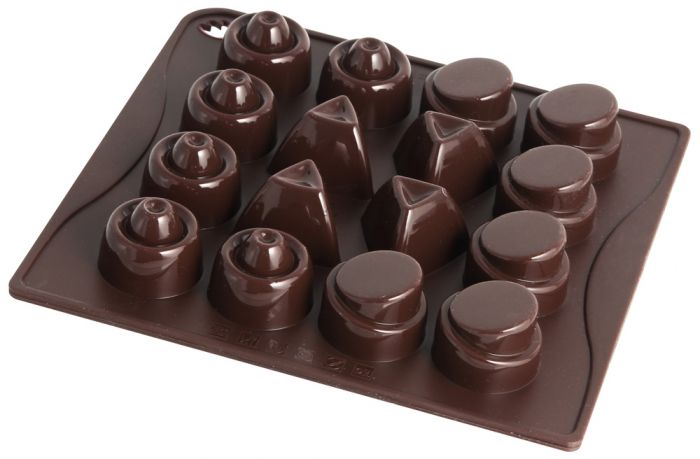 Силиконова форма за шоколадови бонбони Dr. Oetker 