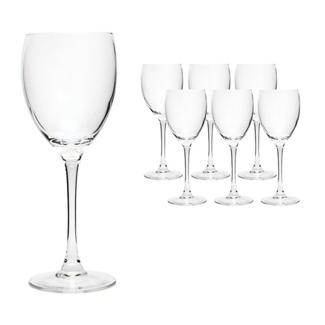 Комплект от 6 бр. чаши със столче Luminarc Signature 190 мл