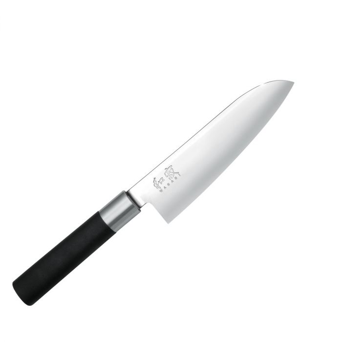 Кухненски нож KAI Wasabi Black Santoku 6716S
