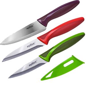 Комплект кухненски ножове от 3 части Zyliss 72404