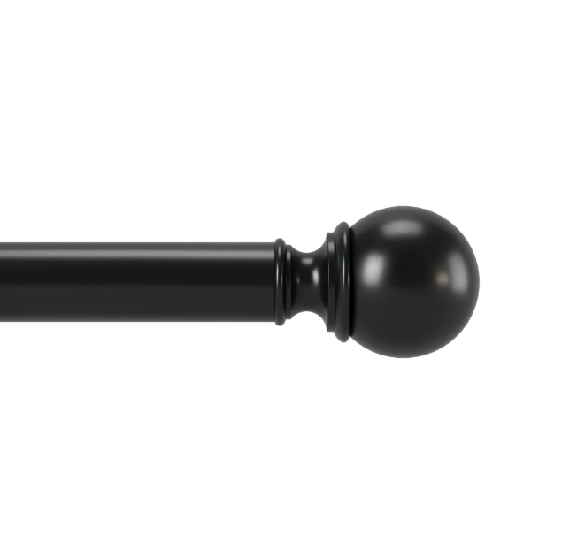 Телескопичен корниз Umbra Diverge 91/183 см  - цвят черен мат