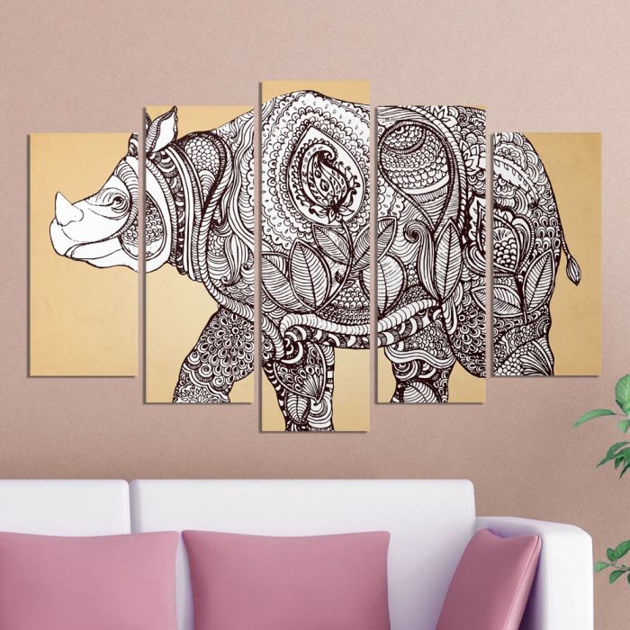 Декоративeн панел за стена с животински мотив Vivid Home