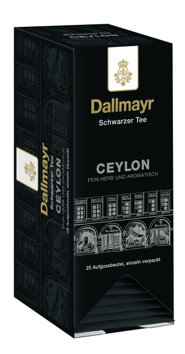 Черен чай Dallmayr Цейлонска смес 25 пакетчета