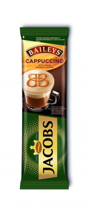 Разтворима кафе напитка Jacobs Baileys® Cappuccino 8 броя х 13,5 г