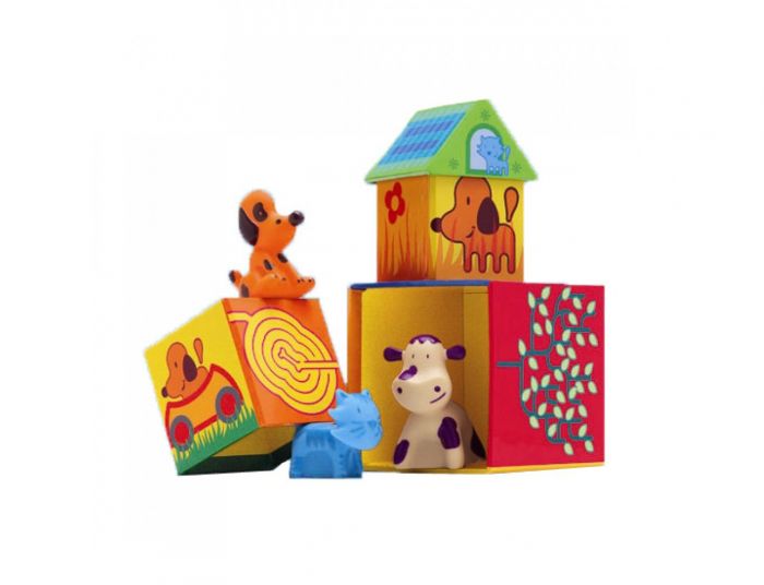 Кубчета и животни за деца Cubanimo Djeco Cubes