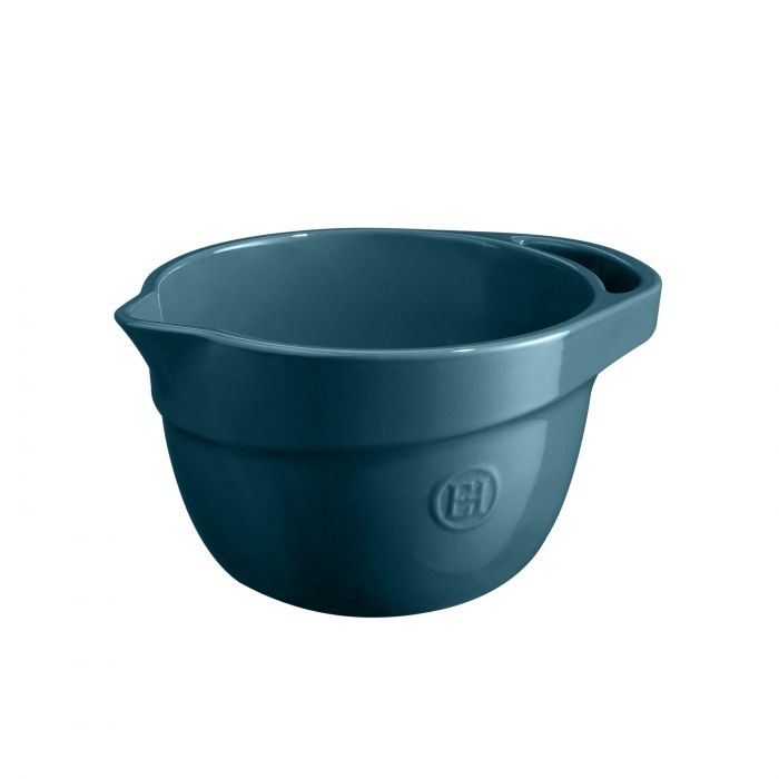 Керамична купа за смесване Emile Henry Mixing Bowl 2,5 л - цвят синьо-зелен