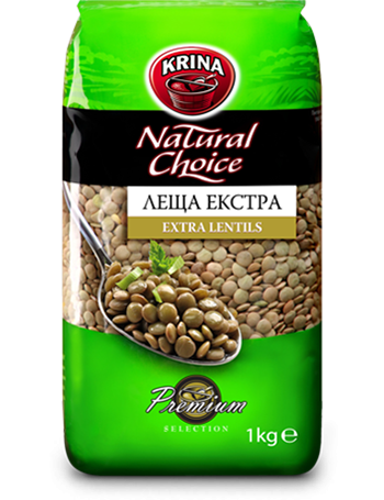 Леща екстра Крина Extra lentils 10 x 500 г 
