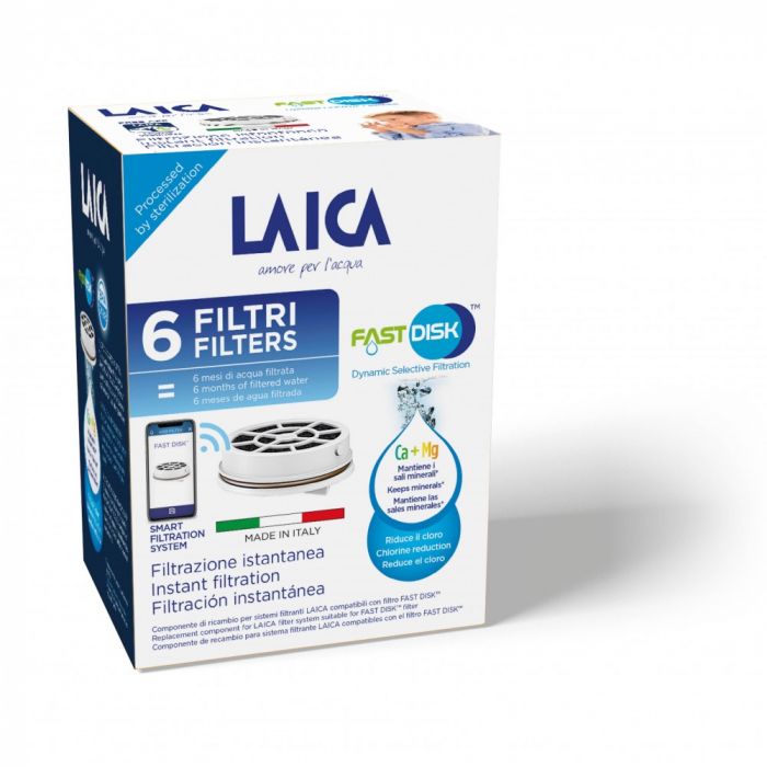 Филтриращ модул Laica Fast Disk, 6 броя