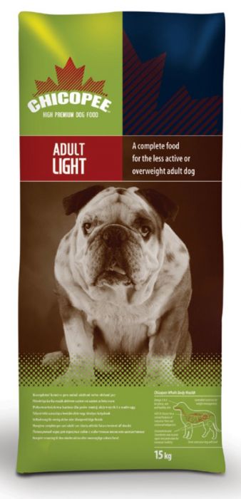 Храна за кучета над 12 месеца с наднормено тегло или склонни към напълняване Chicopee Hi Premium Adult Light 15 кг