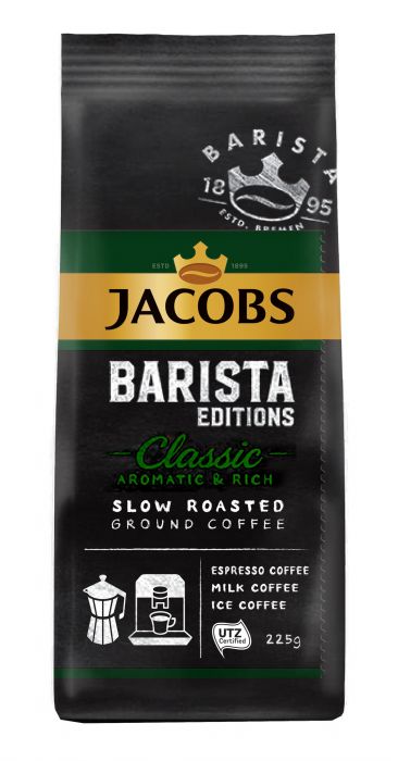 Мляно кафе Jacobs Barista Editions Classic 'Aromatic&Rich', 225 г