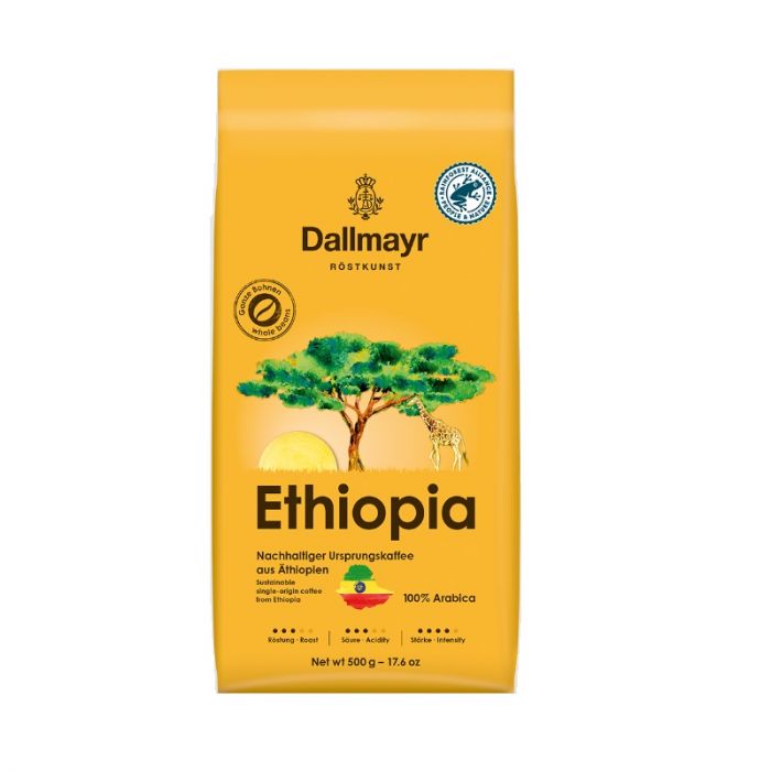 Кафе на зърна Dallmayr Ethiopia 500 г