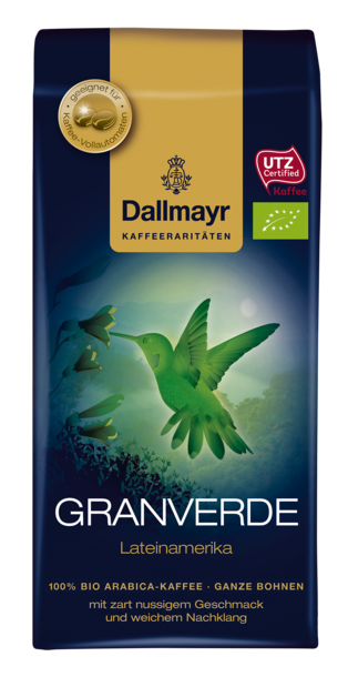 Кафе на зърна Dallmayr Granverde Био 250 г