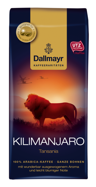 Кафе на зърна Dallmayr Kilimanjaro Afrika 250 г