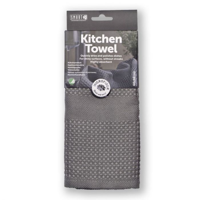 Кухненска кърпа Smart Microfiber Sistem - сива