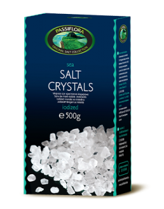 Морска сол на кристали йодирана Passiflora 6 х 500 г