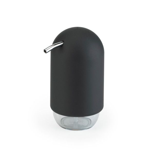 Диспенсър за сапун Umbra Touch, черен цвят 
