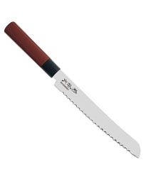 Кухненски нож за хляб KAI Seki Magoroku Red MGR-225B