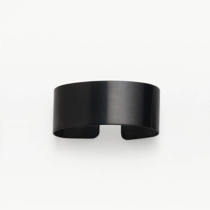 Комплект от 6 броя пръстени за салфетки Herdmar, черно PVD покритие