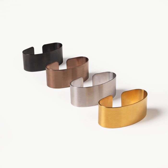 Комплект от 6 броя пръстени за салфетки Herdmar, PVD покритие